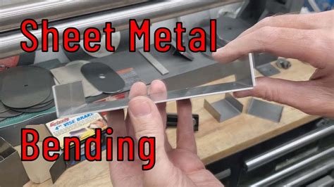 youtube sheet metal bending|maximum thickness sheet metal bending.